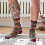 Men's Lambswool Ankle Socks