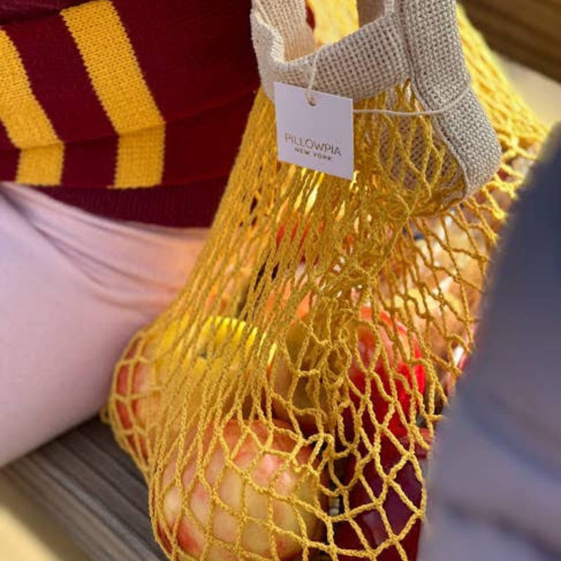 The french market bag no.2 in yolk