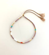 Beaded Bracelets w/ Sliding Clasp