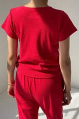 Pointelle Babe Tee
