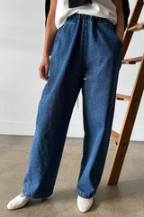 Long Arc Pants  - Blue Denim