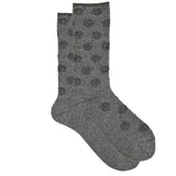 Condotta - Cashmere Silk Reverse Dot Crew