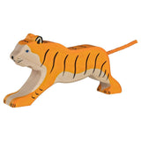 Tiger, running