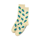 Blueberry Crew Socks