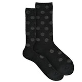 Condotta - Cashmere Silk Reverse Dot Crew