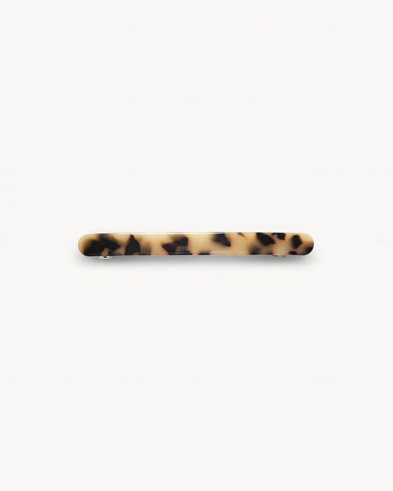 Slim Paris Barrette in Blonde Tortoise