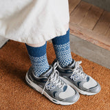 NK0101 Wool Jacquard Socks