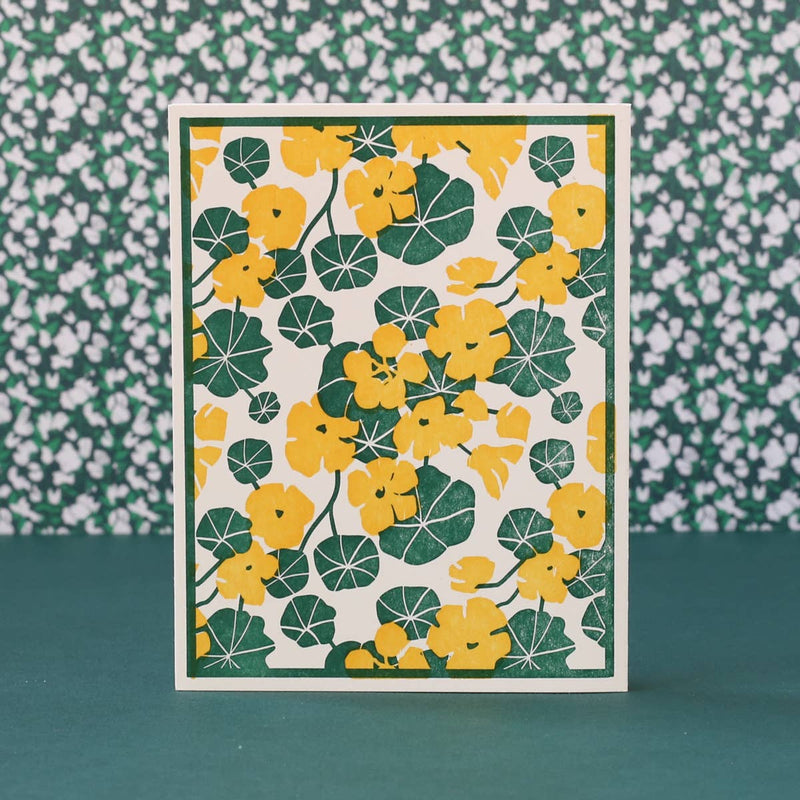 Edible Flowers Assorted Letterpress Cards Set of 6