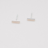 Silver Bar Studs