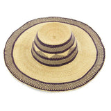 Ghanaian Straw Sun Hat-Assorted Colors & Designs (No Strap)