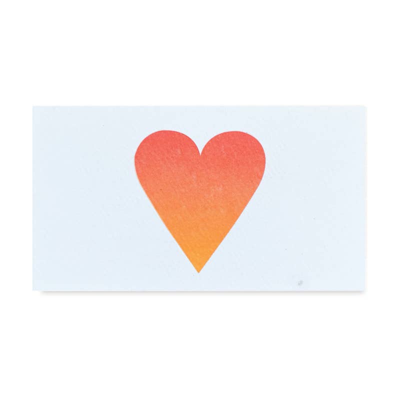 48 pack / Heart Mini Notes – Abigail Rose & Lily Too