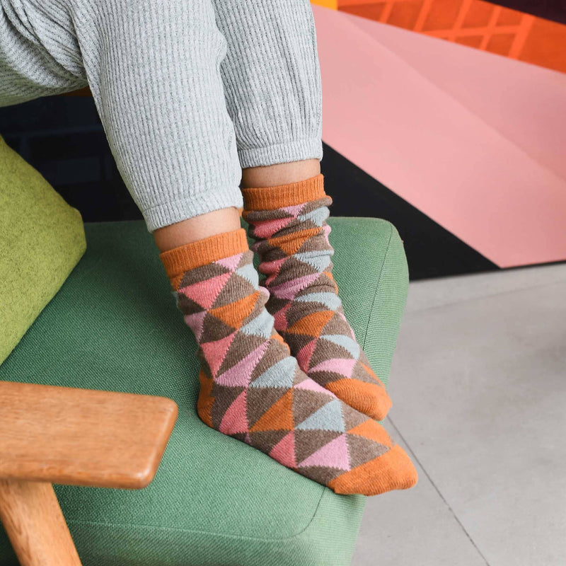 Women's Lambswool Ankle Socks