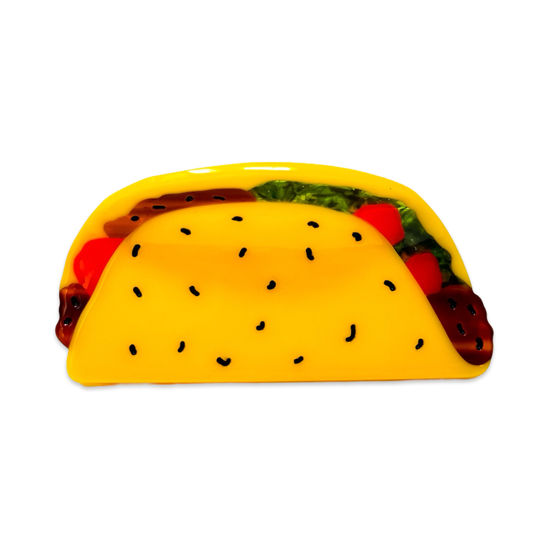 Large Taco Hair Claw Clip