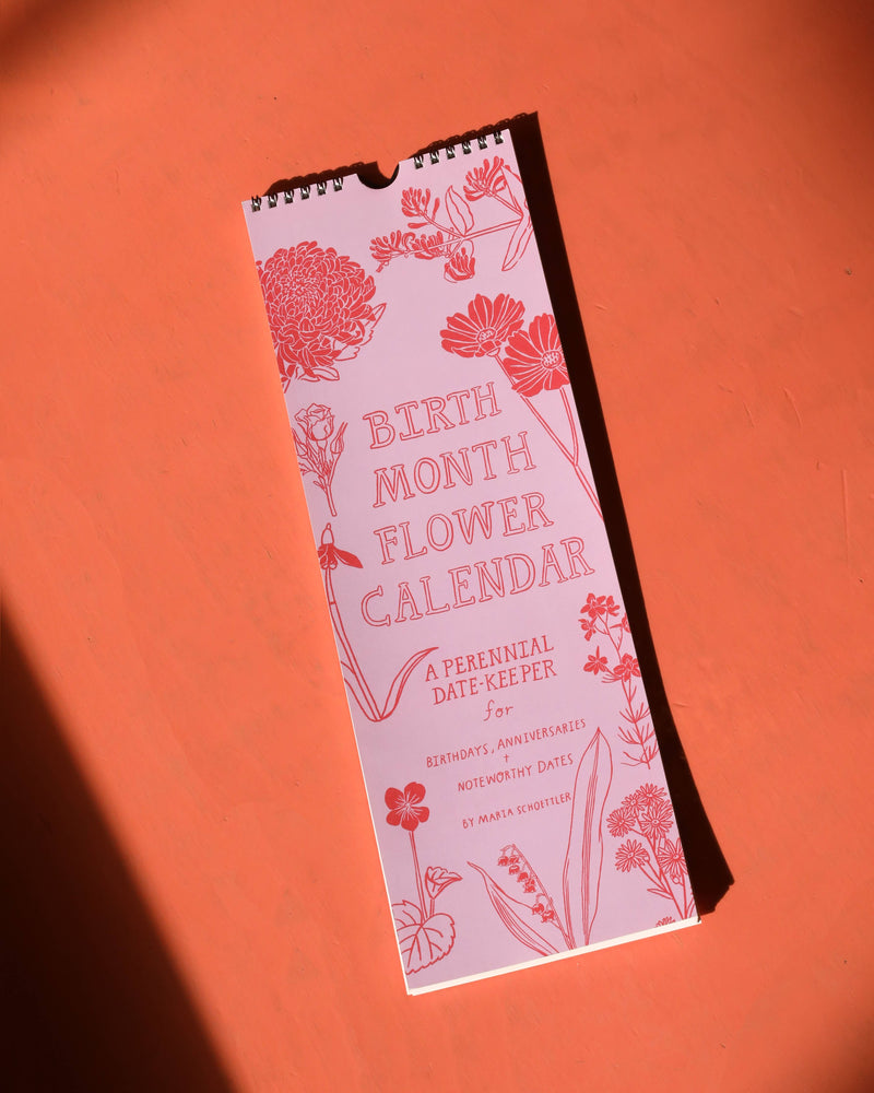 Perennial Birth Month Flower Calendar