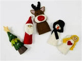 Felt Christmas Finger Puppets