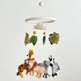 Felt Baby Mobile - Safari Animal