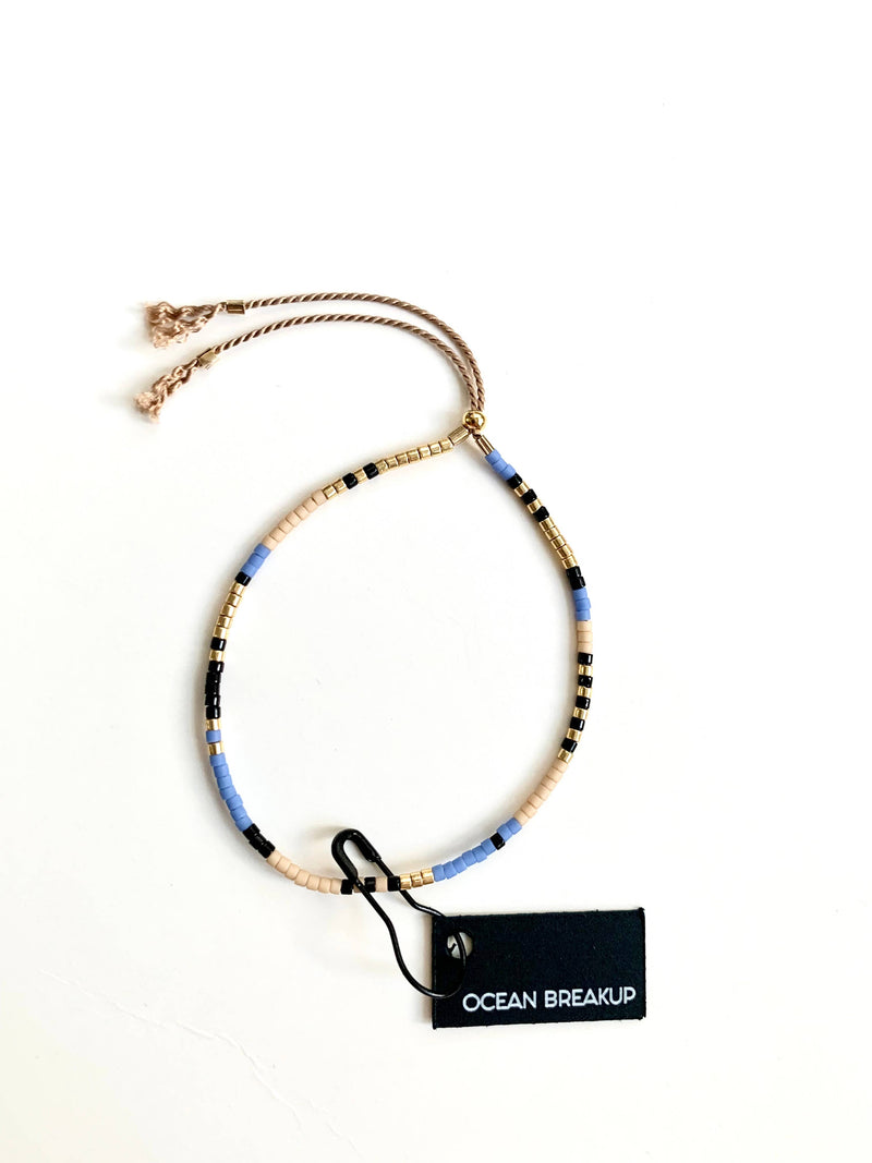 Beaded Bracelets w/ Sliding Clasp