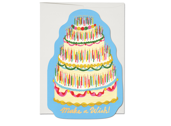 Make a Wish birthday greeting card