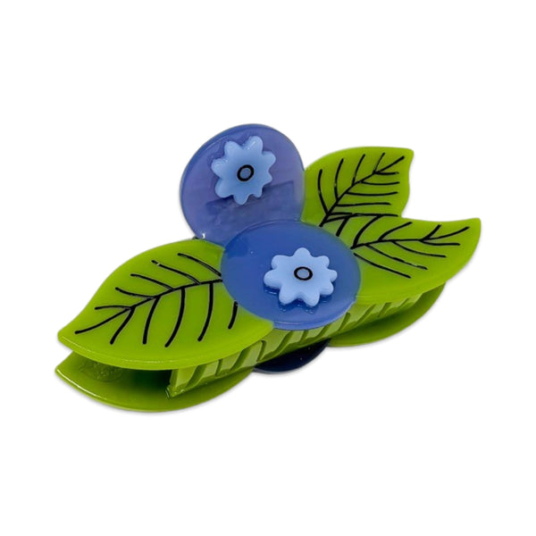 Large Blueberry Hair Claw Clip