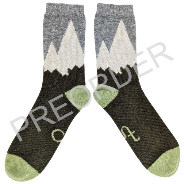 Men's Lambswool Ankle Socks