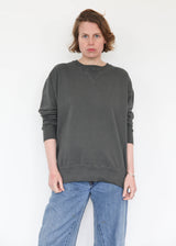 French Terry Pullover - Charcoal