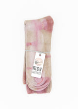 Naturally Dyed Tie Dye Crew Socks