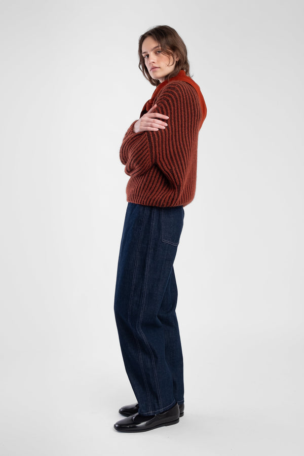 Ines Sweater - Rust