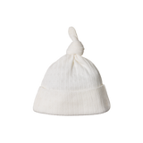 Pointelle Knotted Beanie