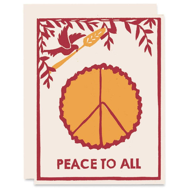 Peace To All Card - Box of 6