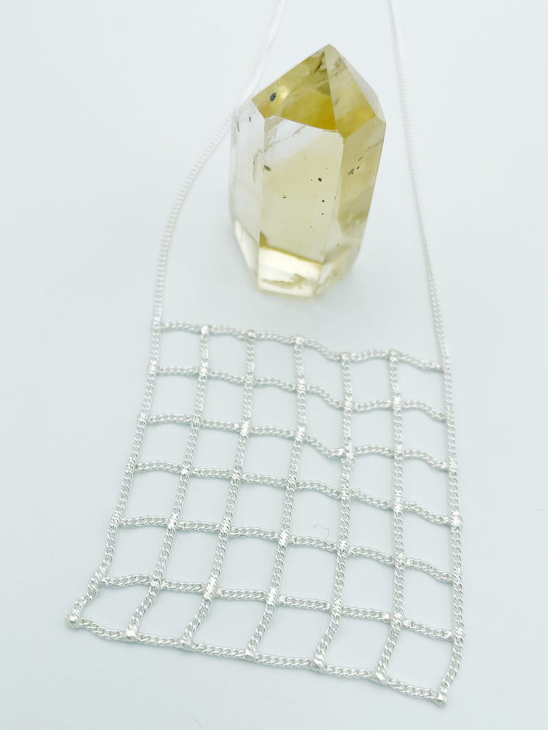 Lil Net Necklace Silver - HK1805