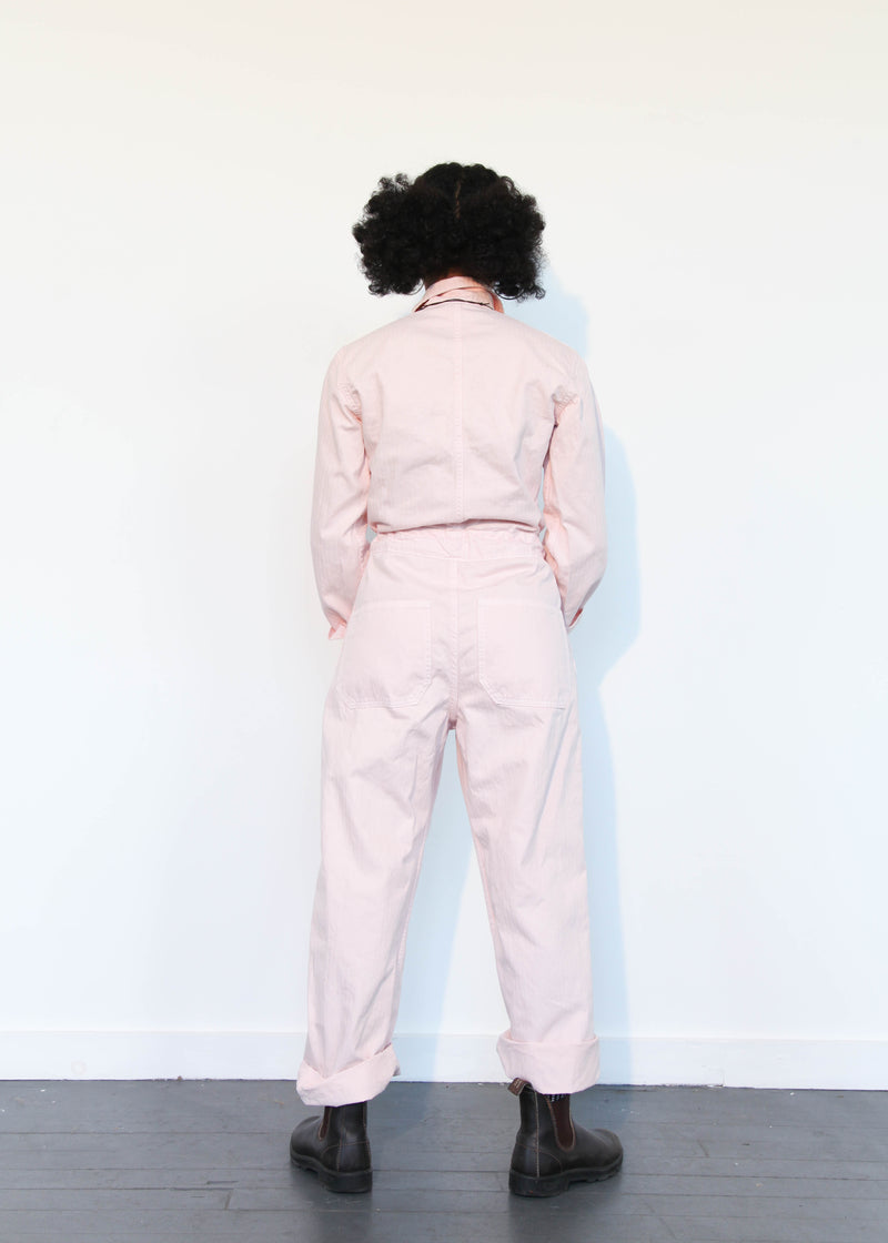 Zip Jumpsuit - Studio Pink