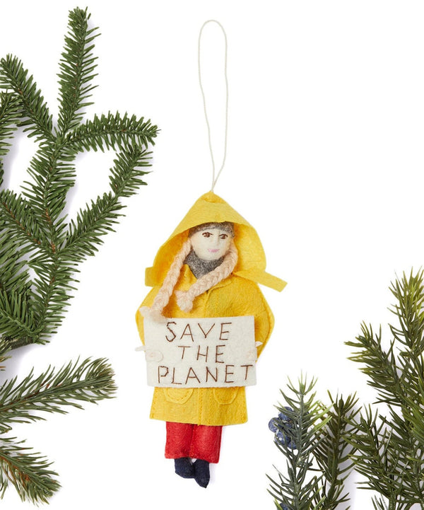 Greta Thunberg Ornament