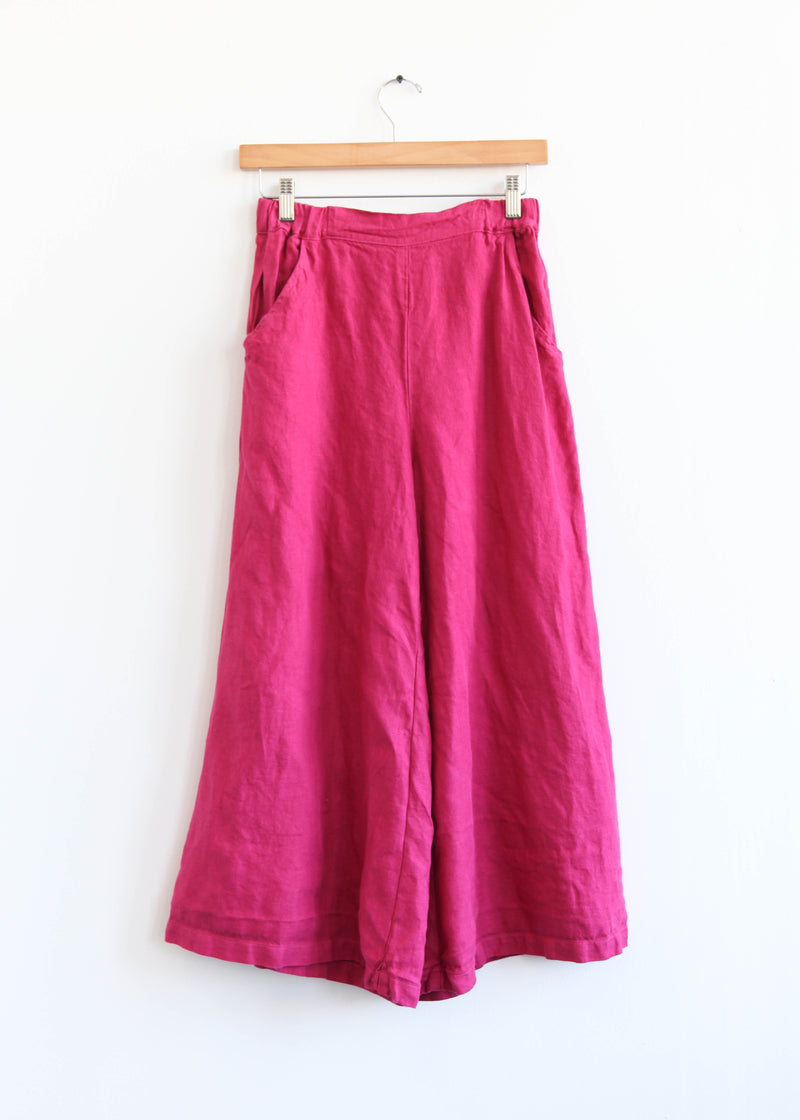 Wendy Cropped Pant - Bougainvillea