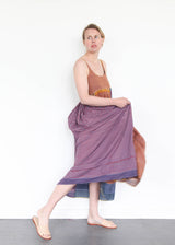 Rasa-135 Plaid Slip Dress
