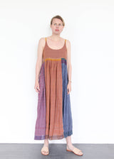 Rasa-135 Plaid Slip Dress