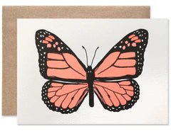 Monarch Butterfly Folding Card'