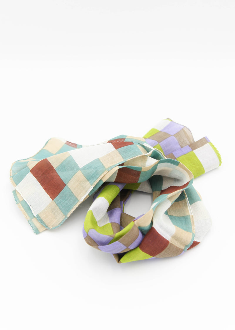 Checks Bandana - Jade PS2356