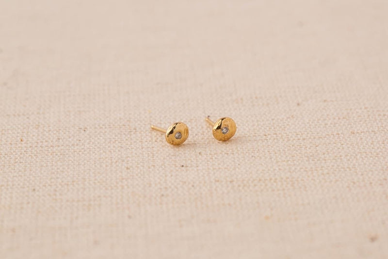 Neve Tiny Diamond Earrings