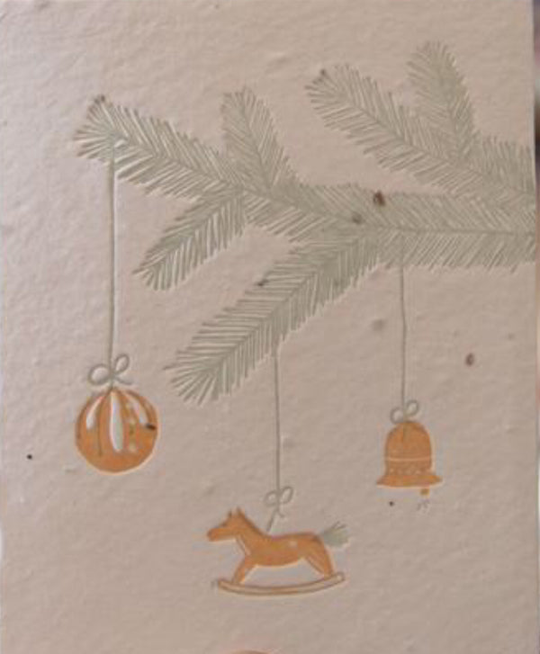 Ornaments Plantable Holiday Card