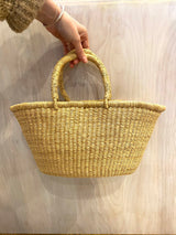 Natural Petite Oval Basket