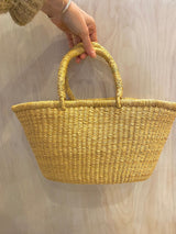 Natural Petite Oval Basket