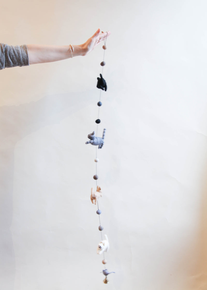 The Winding Road Felt Garland