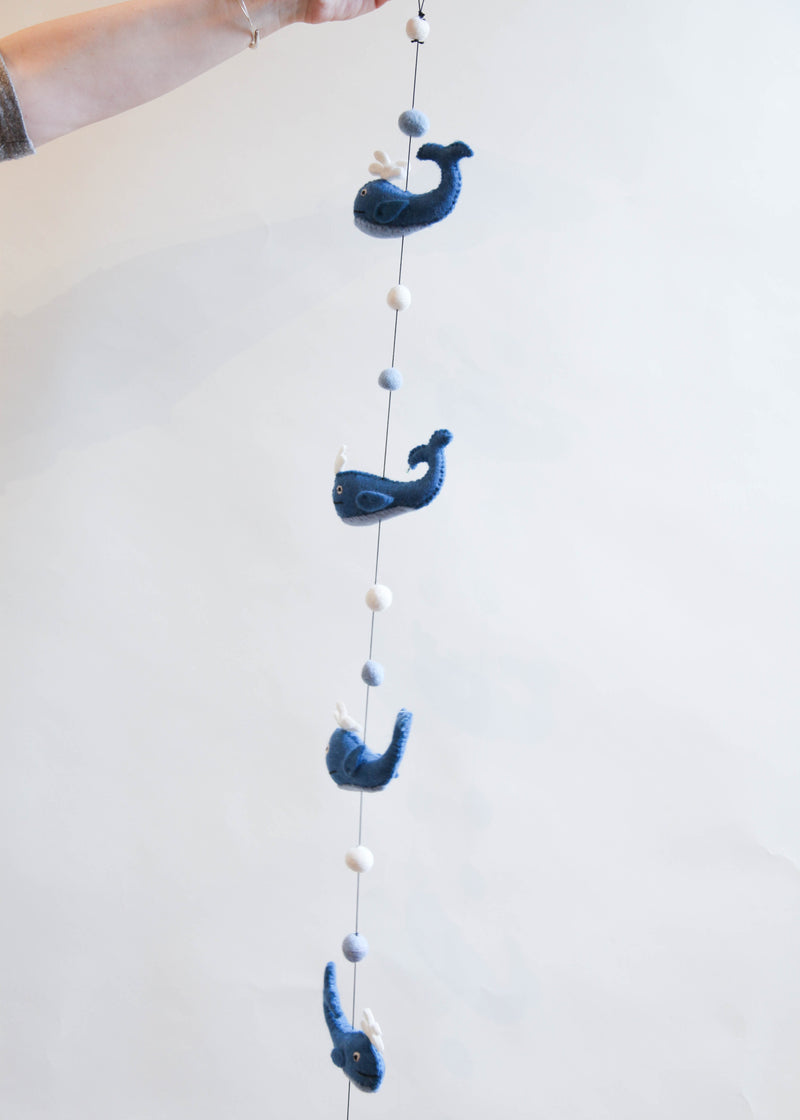 The Winding Road Felt Garland