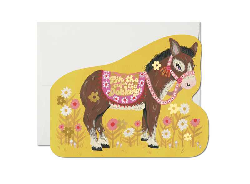 Pin the Tail on the Donkey Card